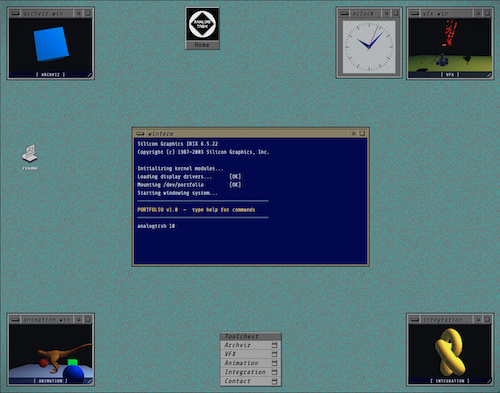 Main Desktop View
